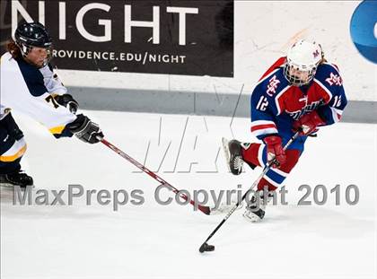 Thumbnail 1 in St. Mary Academy-Bay View vs Mount St. Charles Academy (RIIL State Final Game 2) photogallery.