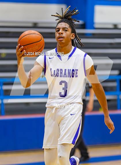 Thumbnail 1 in LaGrange vs Goose Creek Memorial (Beaumont ISD YMBL Tournament) photogallery.