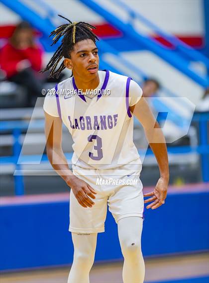 Thumbnail 3 in LaGrange vs Goose Creek Memorial (Beaumont ISD YMBL Tournament) photogallery.