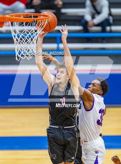 Thumbnail 3 in LaGrange vs Goose Creek Memorial (Beaumont ISD YMBL Tournament) photogallery.
