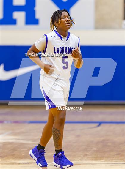 Thumbnail 2 in LaGrange vs Goose Creek Memorial (Beaumont ISD YMBL Tournament) photogallery.