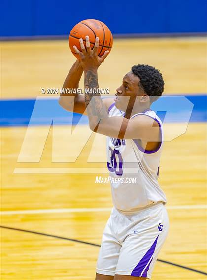 Thumbnail 3 in LaGrange vs Goose Creek Memorial (Beaumont ISD YMBL Tournament) photogallery.