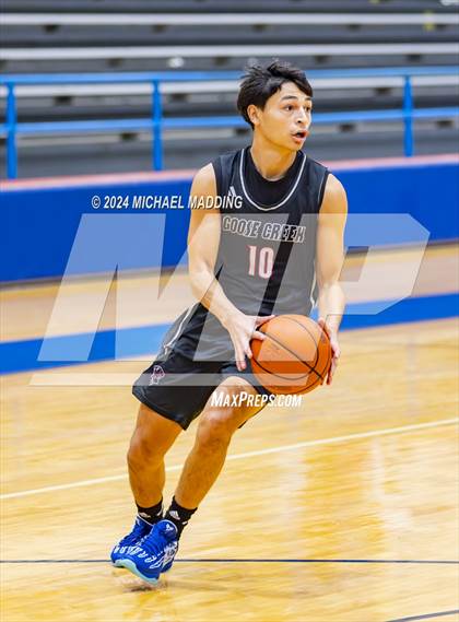 Thumbnail 2 in LaGrange vs Goose Creek Memorial (Beaumont ISD YMBL Tournament) photogallery.