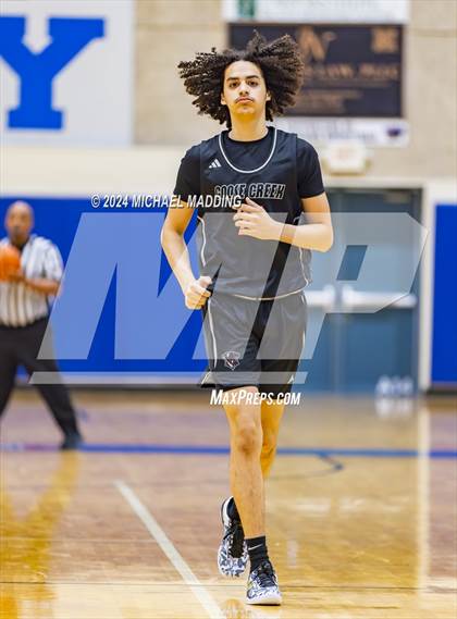 Thumbnail 2 in LaGrange vs Goose Creek Memorial (Beaumont ISD YMBL Tournament) photogallery.