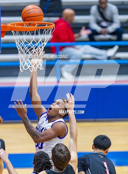 Thumbnail 2 in LaGrange vs Goose Creek Memorial (Beaumont ISD YMBL Tournament) photogallery.
