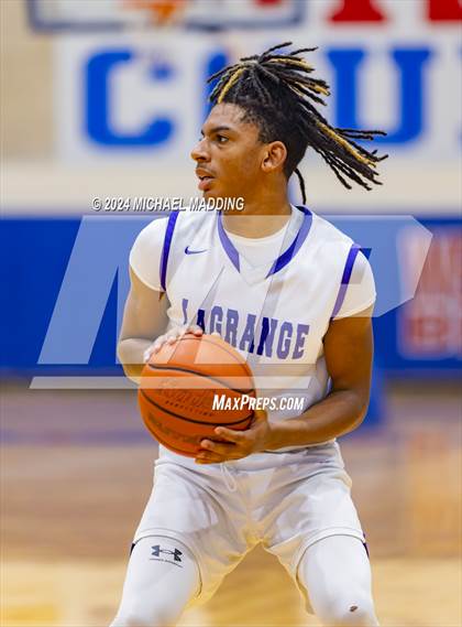 Thumbnail 1 in LaGrange vs Goose Creek Memorial (Beaumont ISD YMBL Tournament) photogallery.