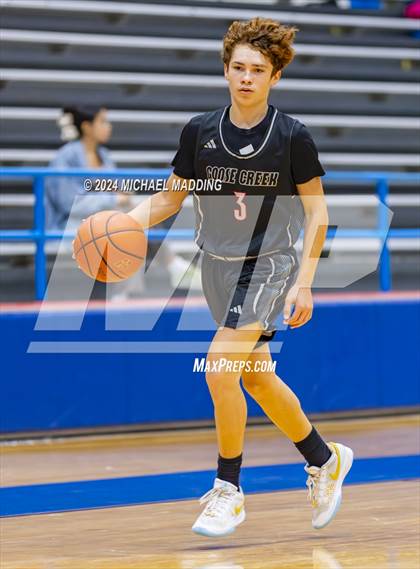 Thumbnail 1 in LaGrange vs Goose Creek Memorial (Beaumont ISD YMBL Tournament) photogallery.
