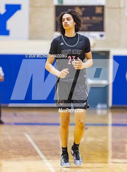 Thumbnail 3 in LaGrange vs Goose Creek Memorial (Beaumont ISD YMBL Tournament) photogallery.