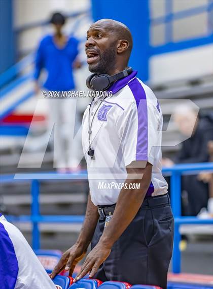 Thumbnail 2 in LaGrange vs Goose Creek Memorial (Beaumont ISD YMBL Tournament) photogallery.