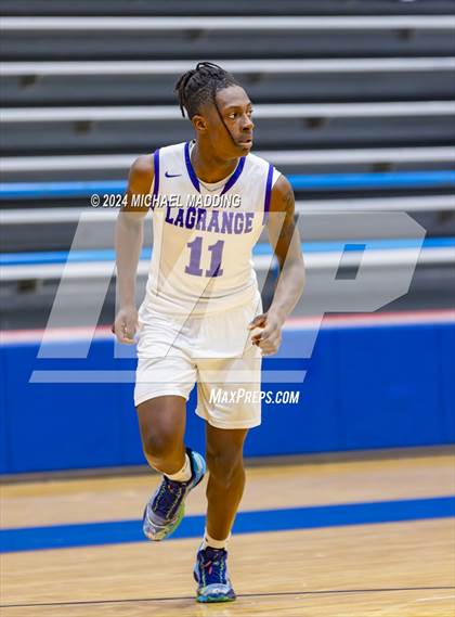 Thumbnail 2 in LaGrange vs Goose Creek Memorial (Beaumont ISD YMBL Tournament) photogallery.