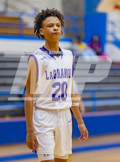 Thumbnail 3 in LaGrange vs Goose Creek Memorial (Beaumont ISD YMBL Tournament) photogallery.