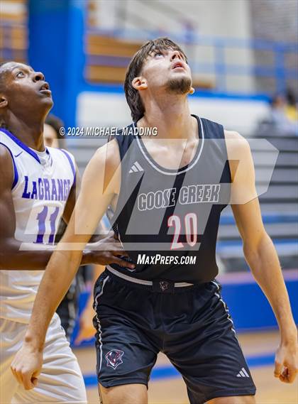 Thumbnail 1 in LaGrange vs Goose Creek Memorial (Beaumont ISD YMBL Tournament) photogallery.