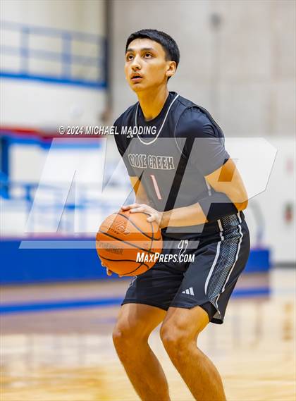 Thumbnail 3 in LaGrange vs Goose Creek Memorial (Beaumont ISD YMBL Tournament) photogallery.
