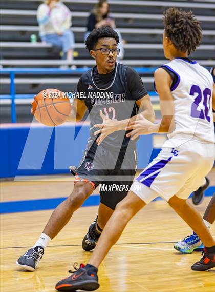 Thumbnail 3 in LaGrange vs Goose Creek Memorial (Beaumont ISD YMBL Tournament) photogallery.