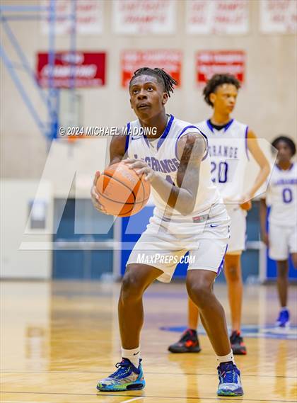 Thumbnail 1 in LaGrange vs Goose Creek Memorial (Beaumont ISD YMBL Tournament) photogallery.