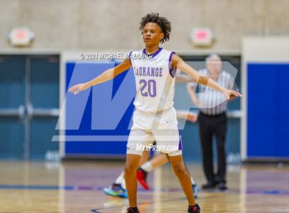 Thumbnail 2 in LaGrange vs Goose Creek Memorial (Beaumont ISD YMBL Tournament) photogallery.