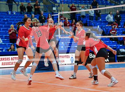 Thumbnail 2 in Mansfield vs. Life Way Christian (AAA 2A Final) photogallery.