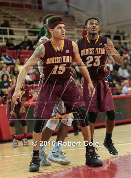 Thumbnail 3 in Christ the King @ Bishop Loughlin (CHSAA Intersectional Semifinal) photogallery.