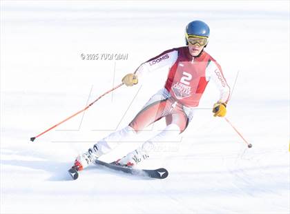 Thumbnail 1 in Brigham Ski League David Rockwell GS Championships photogallery.