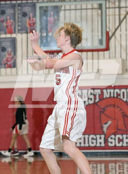 Thumbnail 3 in Redding Christian vs. East Nicolaus (Love of the Game) photogallery.