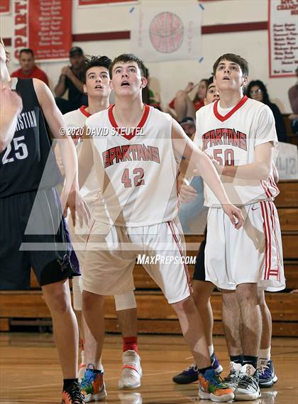 Thumbnail 1 in Redding Christian vs. East Nicolaus (Love of the Game) photogallery.