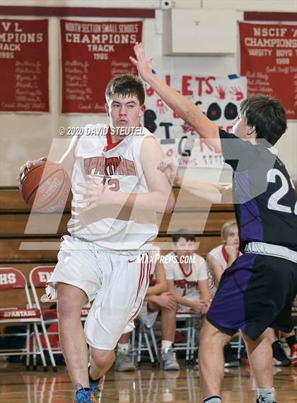 Thumbnail 2 in Redding Christian vs. East Nicolaus (Love of the Game) photogallery.