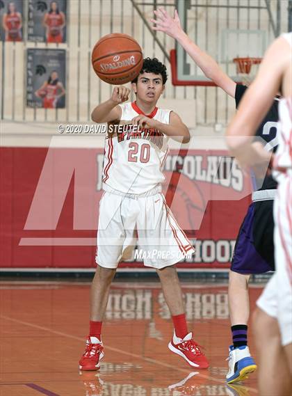 Thumbnail 2 in Redding Christian vs. East Nicolaus (Love of the Game) photogallery.