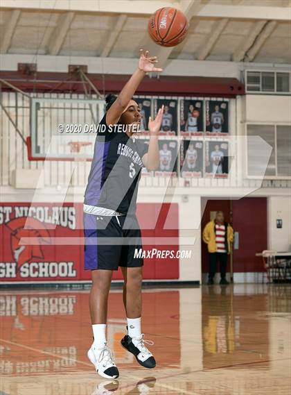 Thumbnail 1 in Redding Christian vs. East Nicolaus (Love of the Game) photogallery.