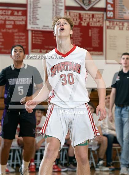 Thumbnail 1 in Redding Christian vs. East Nicolaus (Love of the Game) photogallery.
