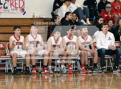 Thumbnail 3 in Redding Christian vs. East Nicolaus (Love of the Game) photogallery.