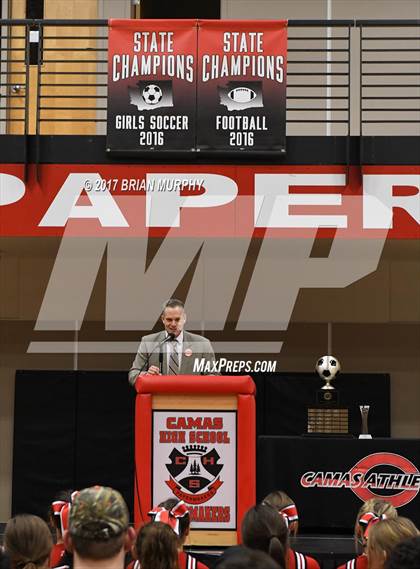 Thumbnail 3 in Camas Girls Soccer (Tour of Champions) photogallery.