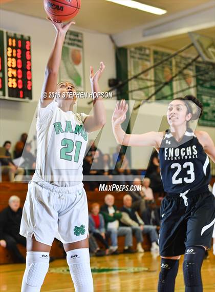 Thumbnail 2 in Enochs @ St. Mary's (CIF SJF D1 1st Round Playoff) photogallery.