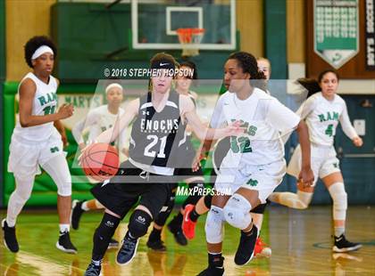 Thumbnail 1 in Enochs @ St. Mary's (CIF SJF D1 1st Round Playoff) photogallery.