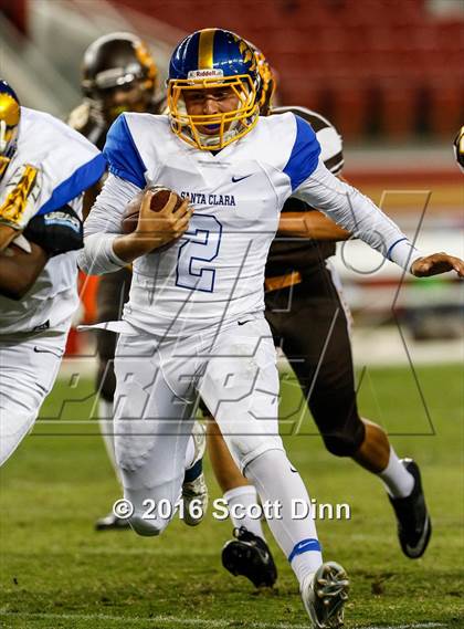 Thumbnail 1 in Santa Clara vs Gunderson (Levi's Stadium - Friday Night Lights) photogallery.