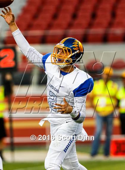 Thumbnail 1 in Santa Clara vs Gunderson (Levi's Stadium - Friday Night Lights) photogallery.