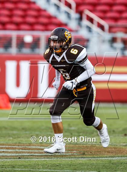 Thumbnail 2 in Santa Clara vs Gunderson (Levi's Stadium - Friday Night Lights) photogallery.