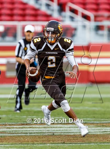 Thumbnail 1 in Santa Clara vs Gunderson (Levi's Stadium - Friday Night Lights) photogallery.