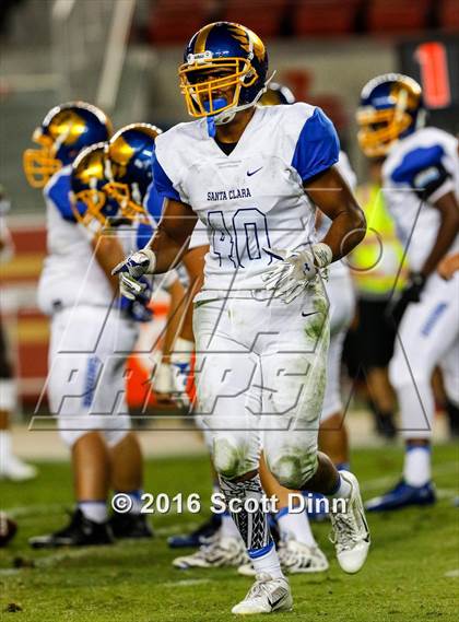 Thumbnail 2 in Santa Clara vs Gunderson (Levi's Stadium - Friday Night Lights) photogallery.