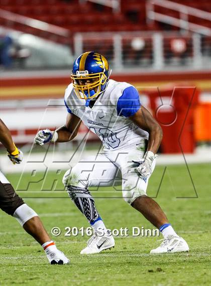 Thumbnail 1 in Santa Clara vs Gunderson (Levi's Stadium - Friday Night Lights) photogallery.