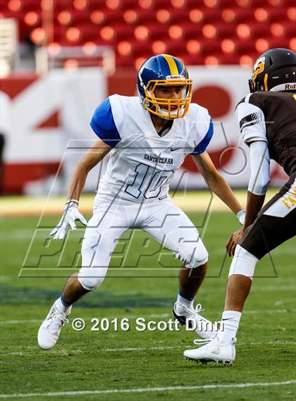 Thumbnail 2 in Santa Clara vs Gunderson (Levi's Stadium - Friday Night Lights) photogallery.