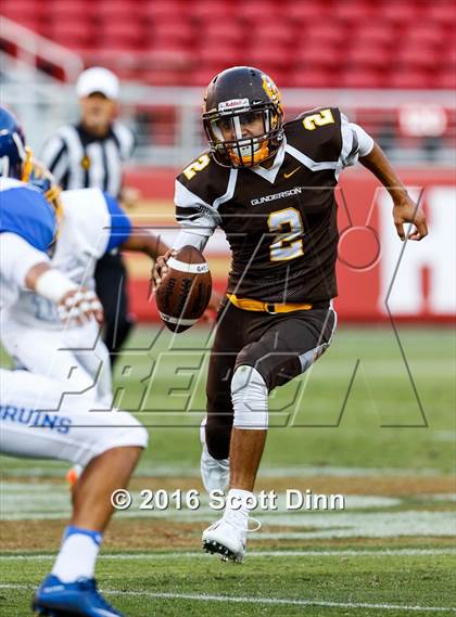 Thumbnail 2 in Santa Clara vs Gunderson (Levi's Stadium - Friday Night Lights) photogallery.