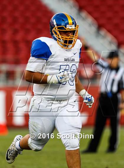 Thumbnail 1 in Santa Clara vs Gunderson (Levi's Stadium - Friday Night Lights) photogallery.
