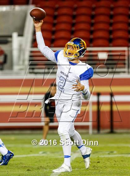 Thumbnail 1 in Santa Clara vs Gunderson (Levi's Stadium - Friday Night Lights) photogallery.