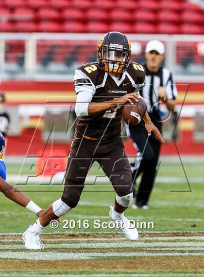 Thumbnail 2 in Santa Clara vs Gunderson (Levi's Stadium - Friday Night Lights) photogallery.