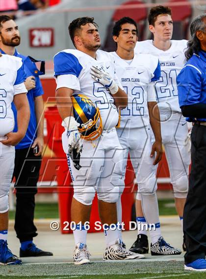 Thumbnail 2 in Santa Clara vs Gunderson (Levi's Stadium - Friday Night Lights) photogallery.