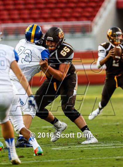 Thumbnail 1 in Santa Clara vs Gunderson (Levi's Stadium - Friday Night Lights) photogallery.