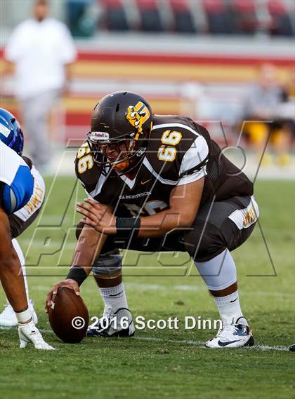 Thumbnail 2 in Santa Clara vs Gunderson (Levi's Stadium - Friday Night Lights) photogallery.