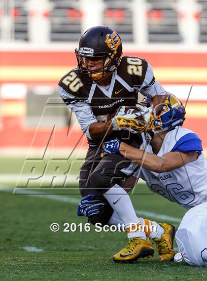 Thumbnail 2 in Santa Clara vs Gunderson (Levi's Stadium - Friday Night Lights) photogallery.