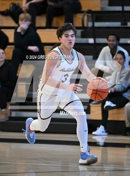 Thumbnail 1 in Las Lomas vs. Archbishop Mitty (Bishop O'Dowd Thanksgiving Showcase) photogallery.