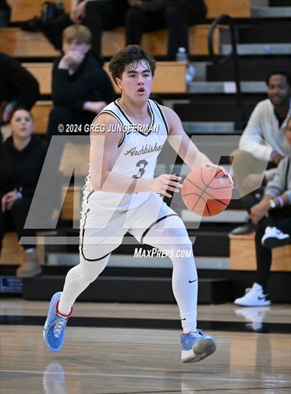 Thumbnail 3 in Las Lomas vs. Archbishop Mitty (Bishop O'Dowd Thanksgiving Showcase) photogallery.